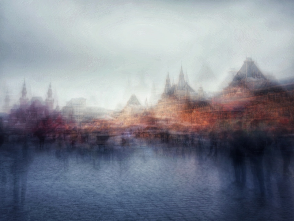 Irina Warm Vision. Intentional camera movement.Art. Без названия