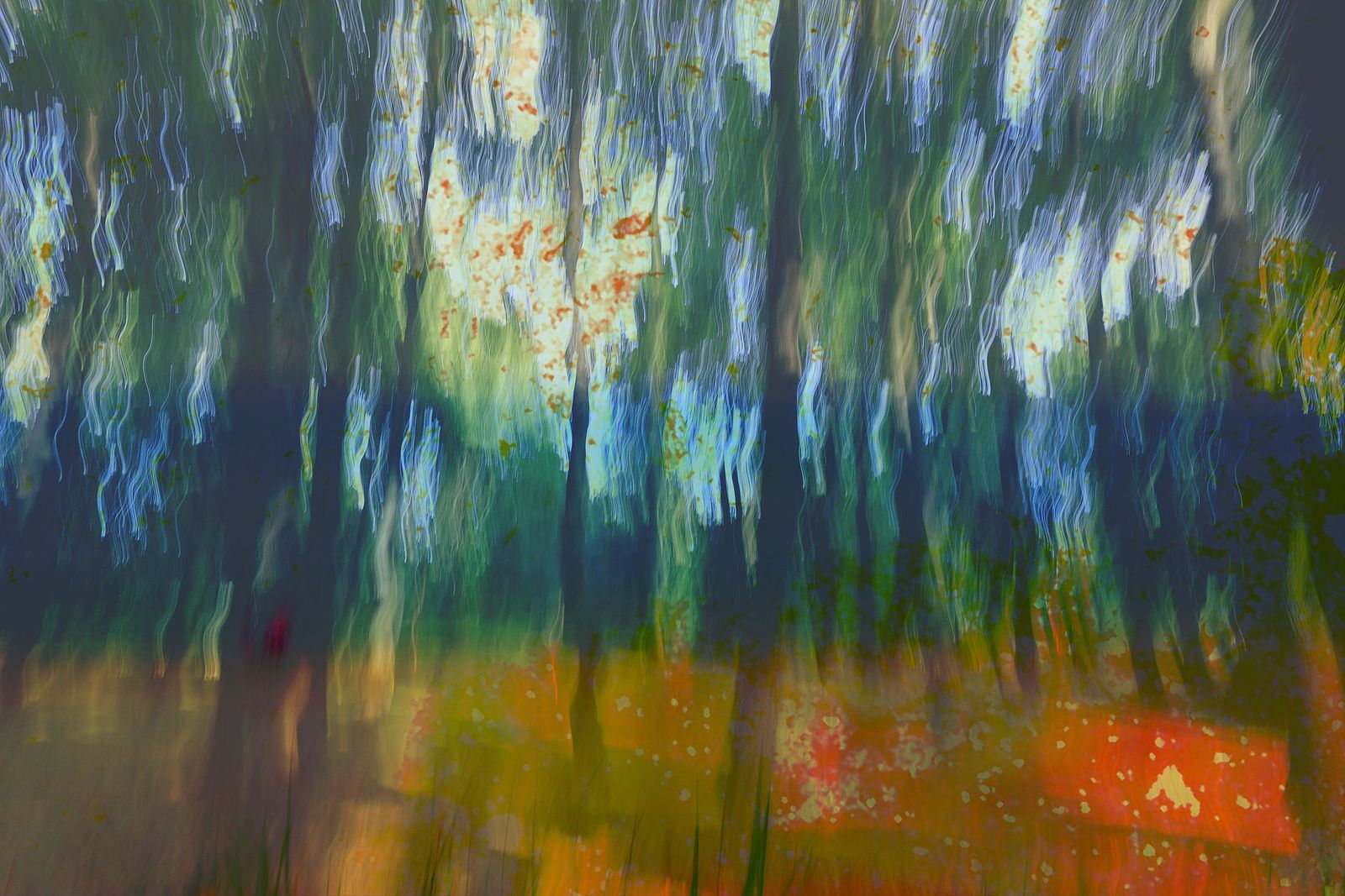 Irina Warm Vision. Intentional camera movement.Art. Без названия